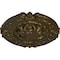 Ekena Millwork Southampton Ceiling Medallion (Fits Canopies up to 2 3/4"), Hand-Painted Brass, 16 3/8"OD x 1 3/4"P CM17SOBRS - alternate 3
